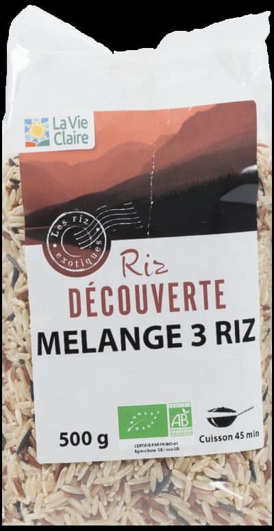 Mélange de riz sauvage bio