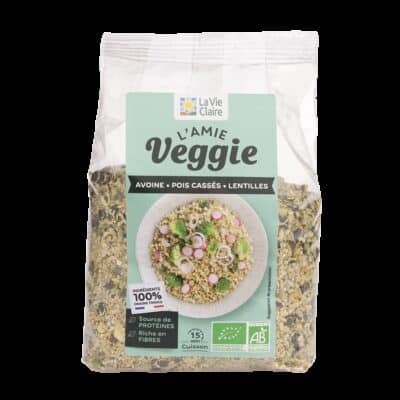 Mélange express avoine, pois cassés et lentilles vertes bio
