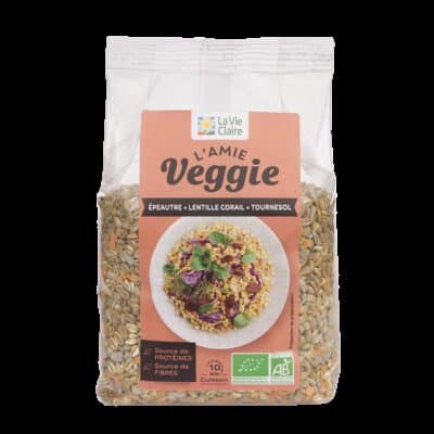 Mélange épeautre, lentilles corail et graines de tournesol bio