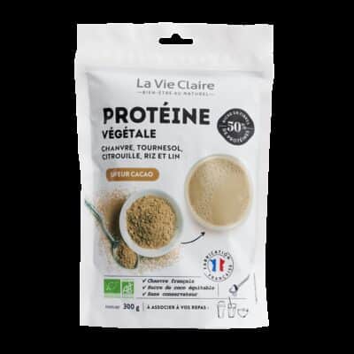 Protéine végétale saveur cacao bio