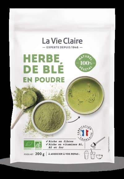 Herbe de blé bio