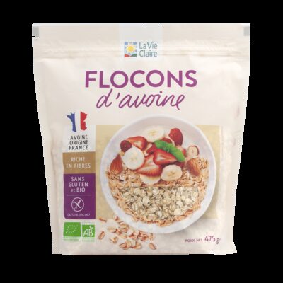 Flocons d'avoine sans gluten