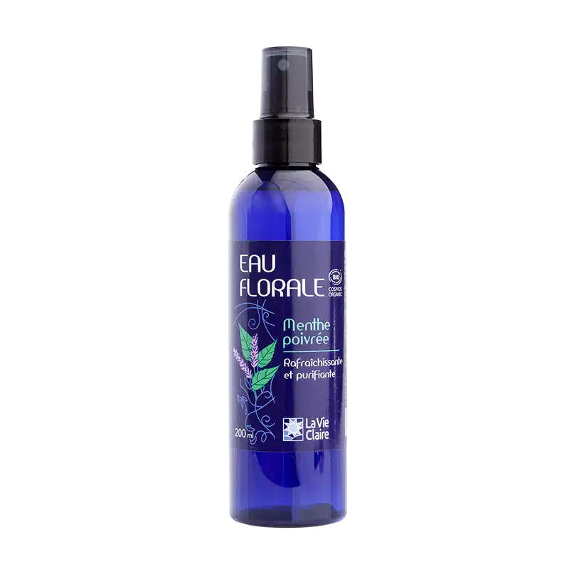Eau florale de menthe poivrée