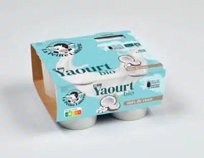 Yaourt ½ écrémé coco bio