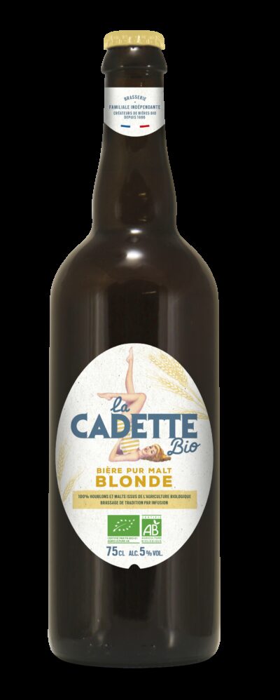 Bière cadette blonde bio