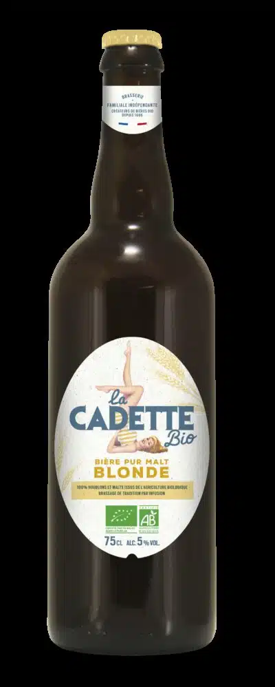 Bière cadette blonde bio
