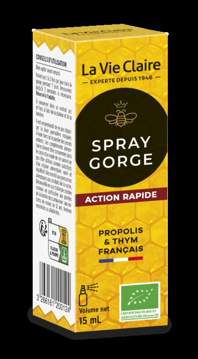 Spray gorge action rapide