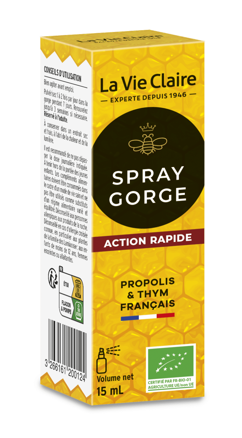 Spray gorge action rapide