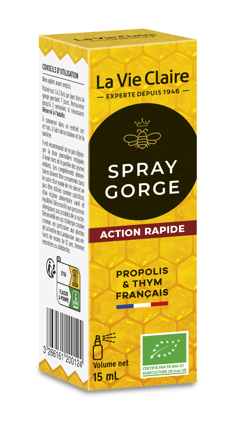 Spray gorge action rapide