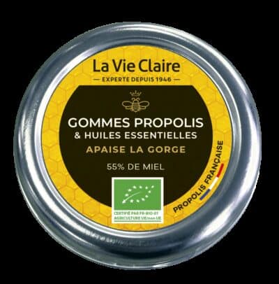 Gomme pour la gorge propolis x40