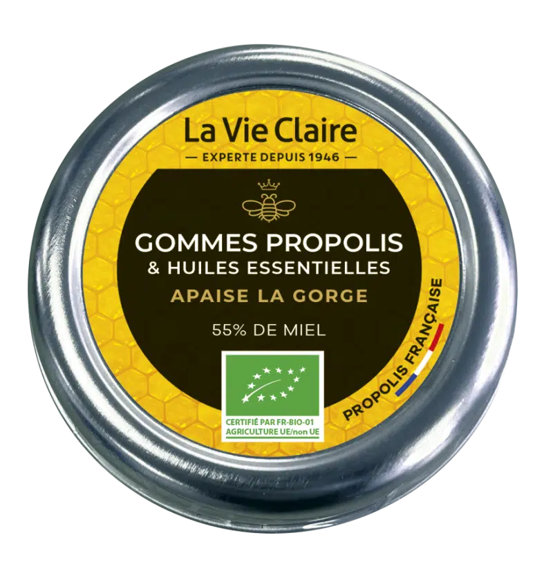 Gomme pour la gorge propolis x40