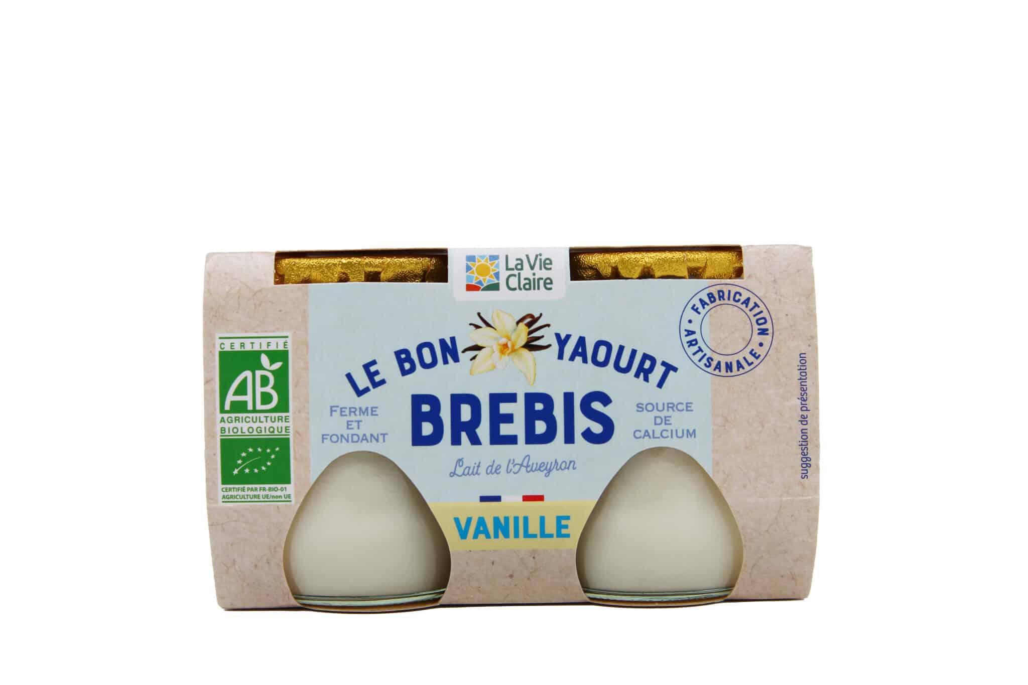 Yaourt de brebis vanille bio