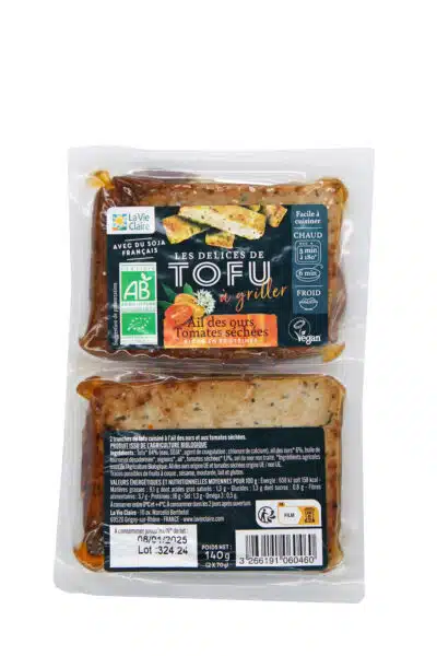 Délices de tofu ail des ours bio