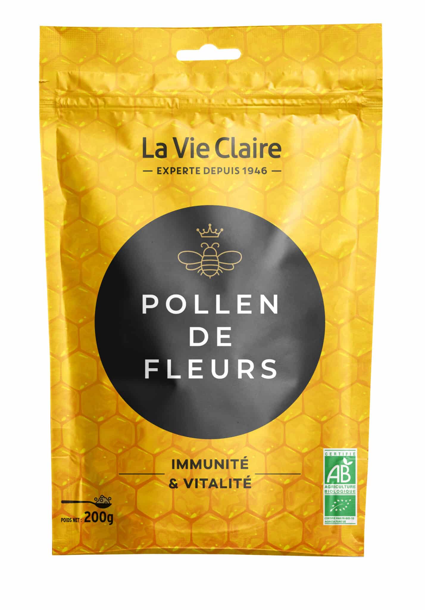 Pollen de fleurs bio