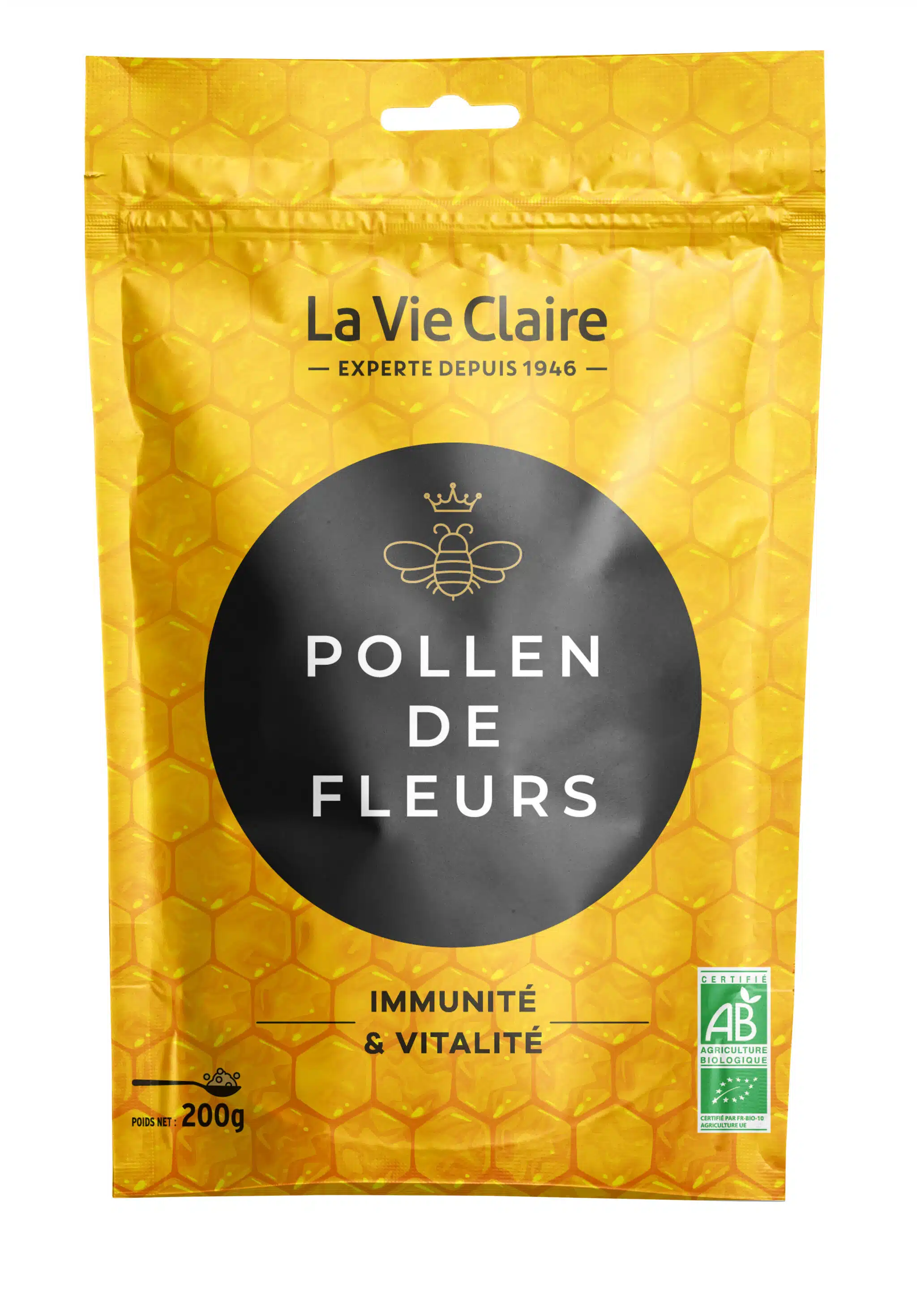 Pollen de fleurs bio