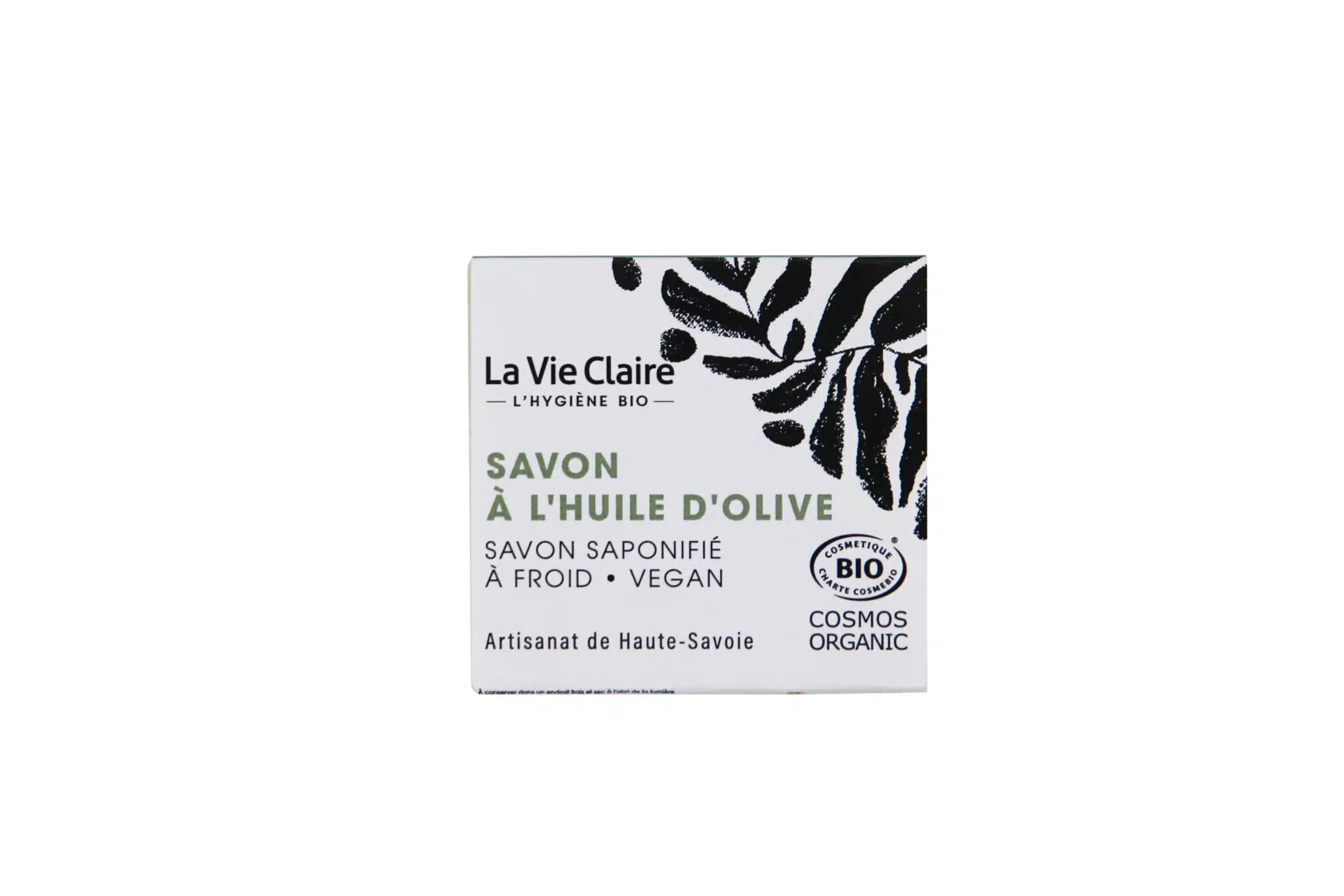 Savon saponifié à froid à l'huile d'olive
