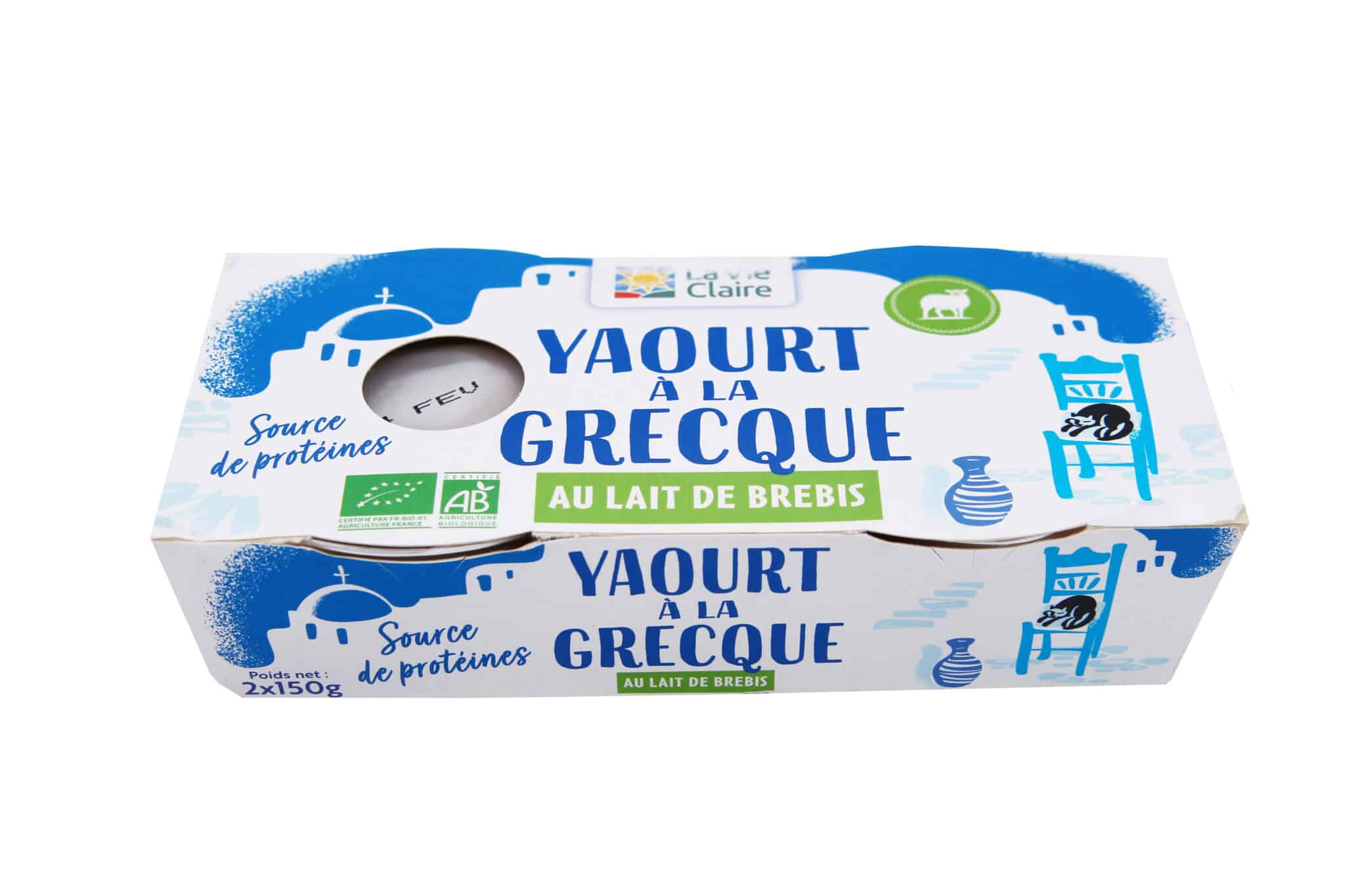 Yaourt brebis à la grecque bio