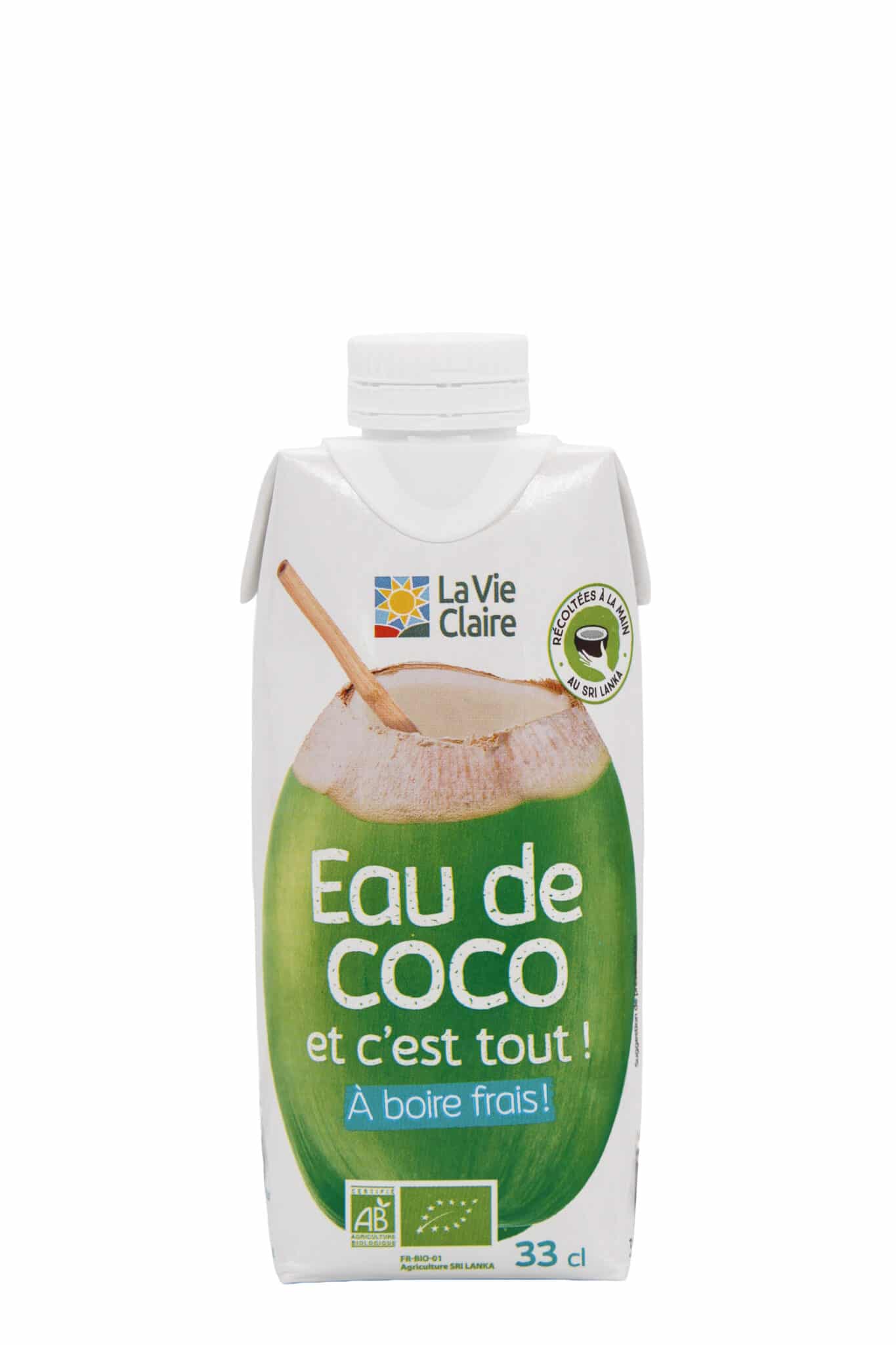 Eau de coco bio