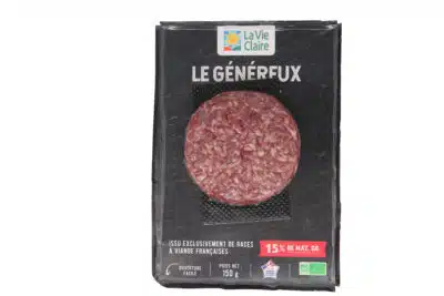 Steak haché 15%MG 100% races à viande 150g
