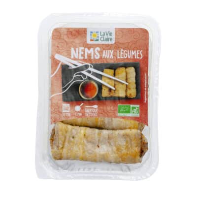 Nems aux légumes bio