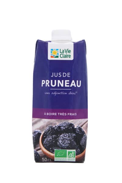 Jus de pruneau bio
