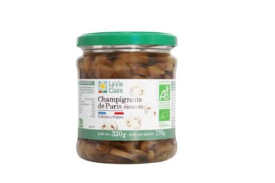 Champignons en lamelles bio