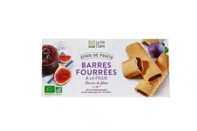 Barres fourrées à la figue bio