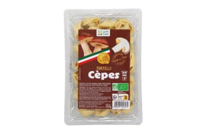 Tortelli aux cèpes bio