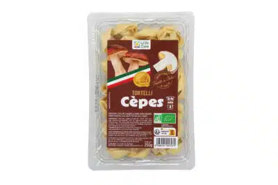 Tortelli aux cèpes bio