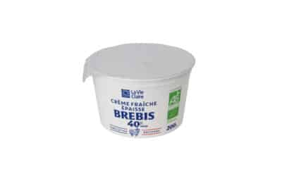 Crème fraiche brebis bio