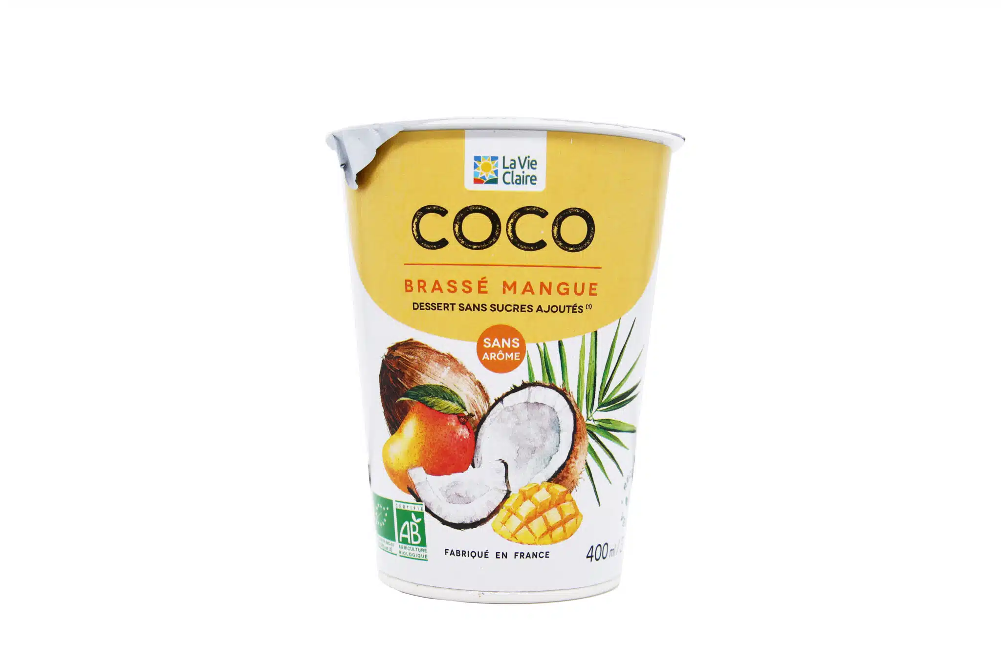 Dessert coco mangue bio