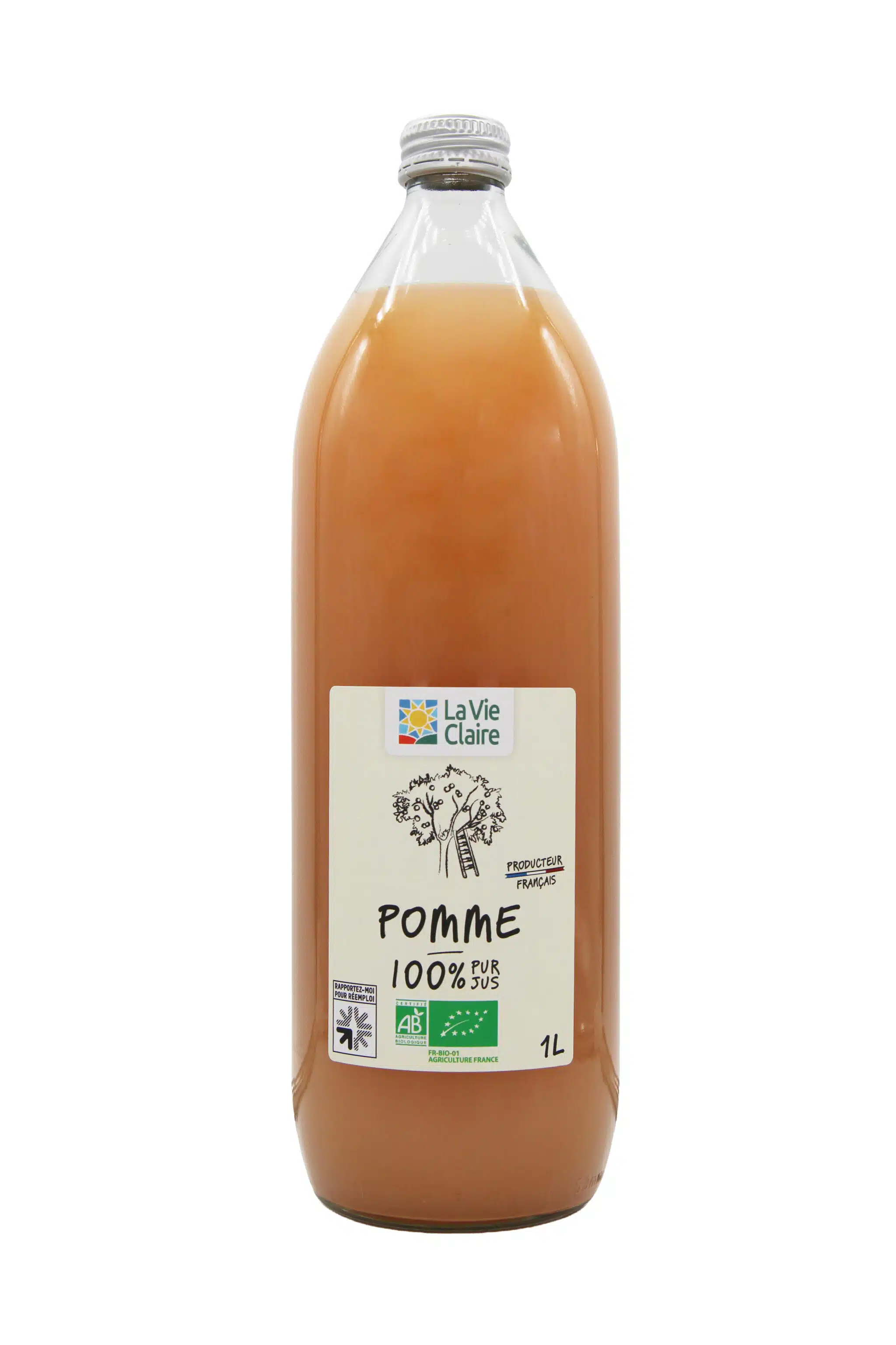 Pur jus de pomme bio