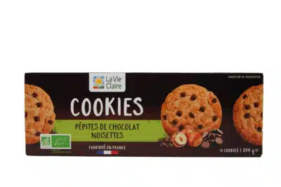 Cookies pépites de chocolat et noisettes