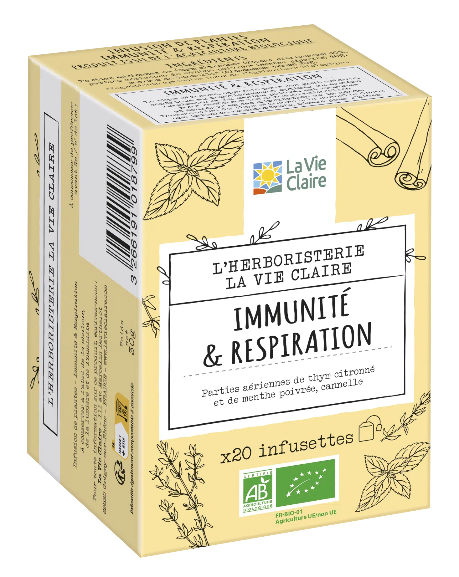 INFUSION IMMUNITE & RESPIRATION 20INF