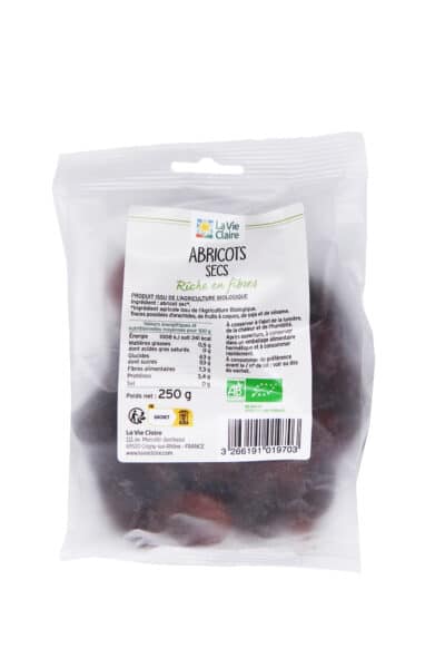 Abricot sec biologique