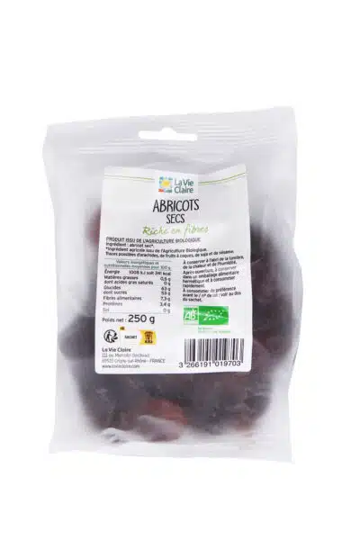 Abricot sec biologique