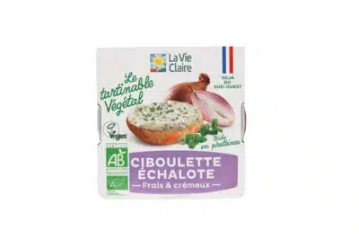 Tartinable végétal échalote et ciboulette bio