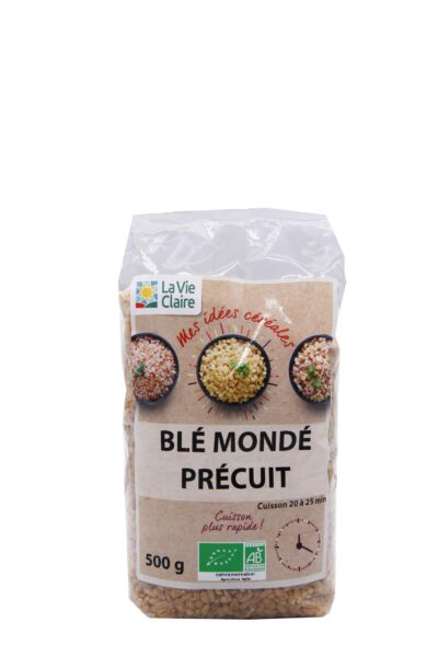 Blé mondé précuit bio