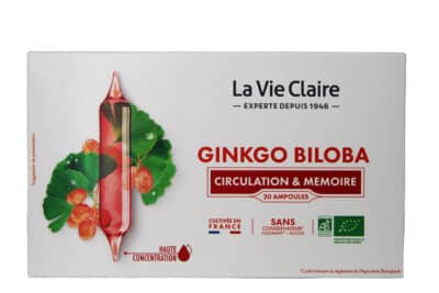 Ginkgo biloba - 20 ampoules bio