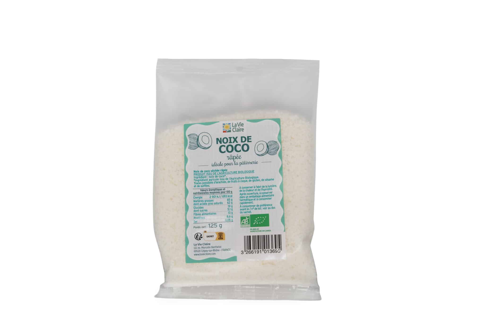 Noix de coco râpée bio