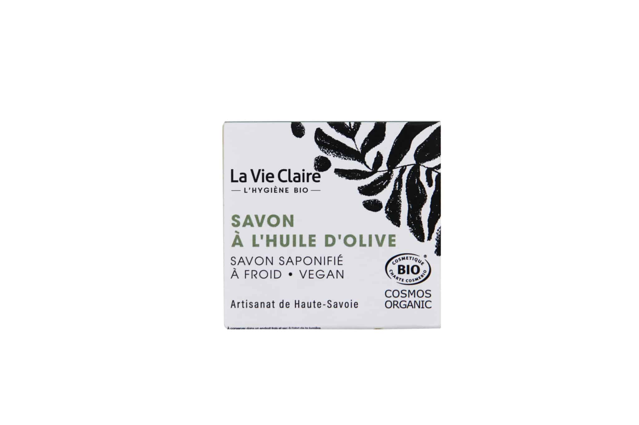 Savon saponifié à froid à l'huile d'olive