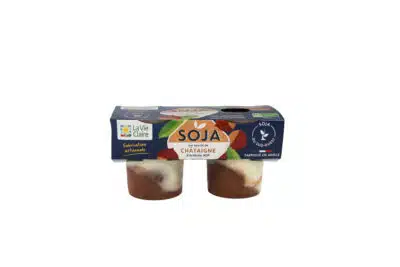 Dessert Soja bicouche chataigne bio