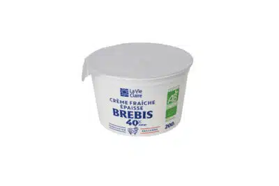 Crème fraiche de brebis épaisse 200g
