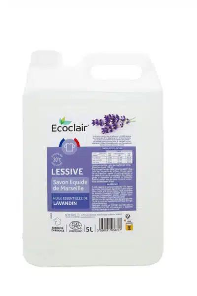 Lessive à l'huile essentielle de lavandin