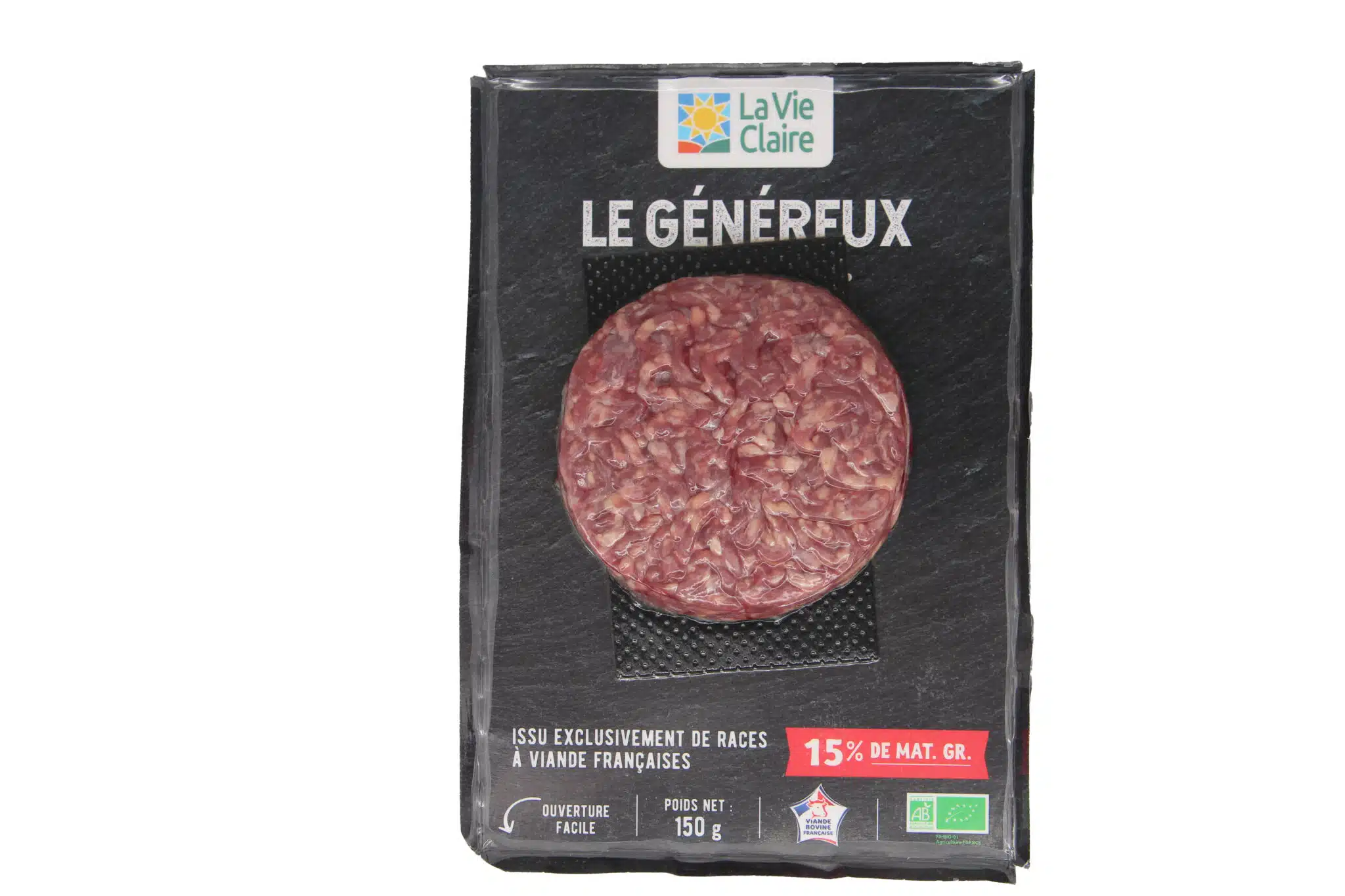 Steak haché 15%MG 100% races à viande 150g