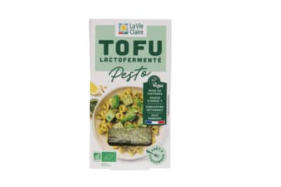 Tofu lactofermenté pesto bio