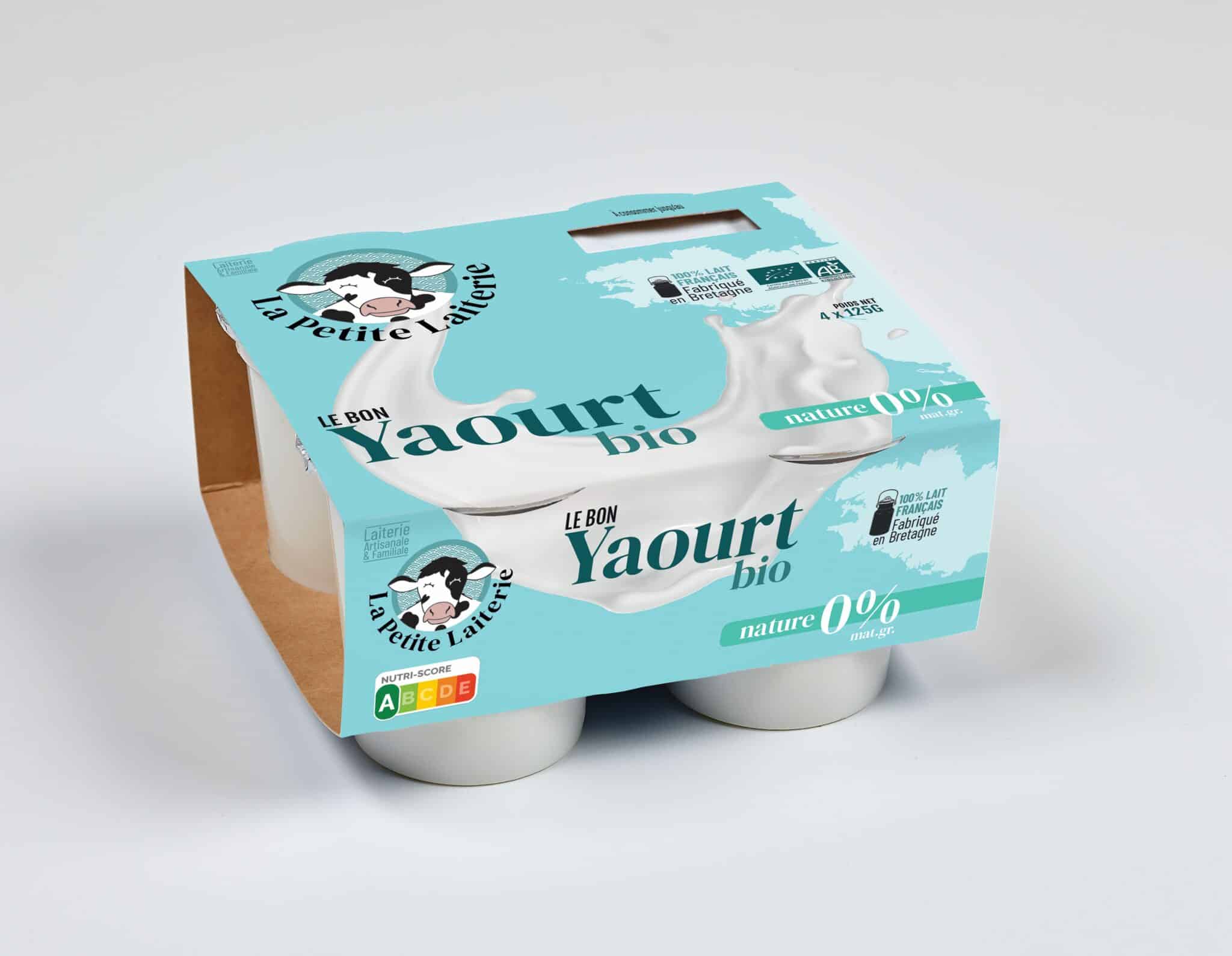 Yaourt ½ écrémé nature 0% bio
