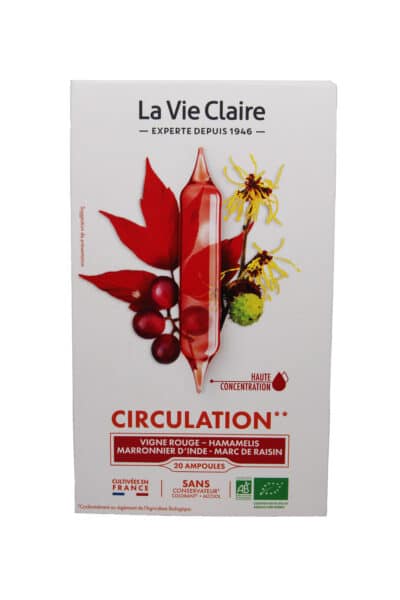 Circulation - 20 ampoules bio