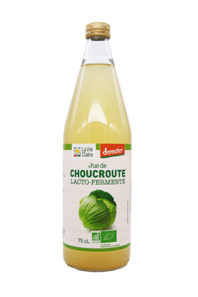 Jus de choucroute lacto-fermenté bio