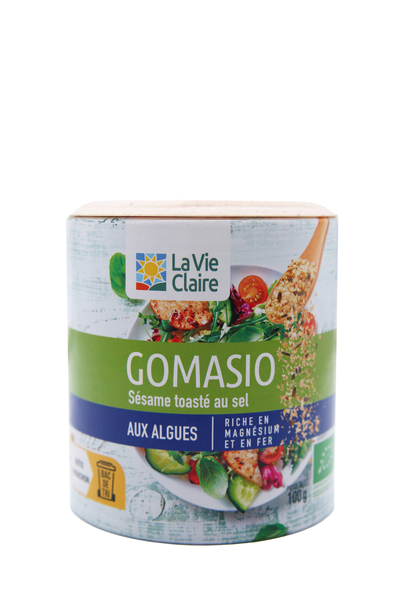 Gomasio sésame toasté au sel aux algues bio